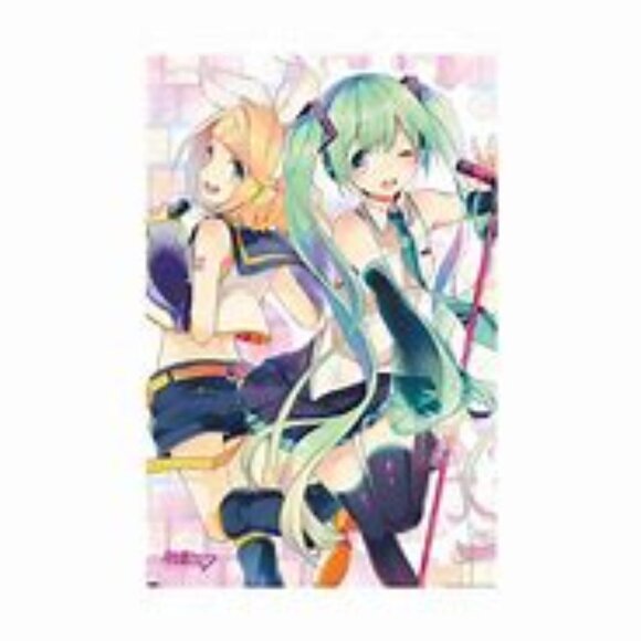 Hatsune Miku Poster RP23297 - Vibrant Anime Vocaloid Artwork - 22.375" x 34" -* - Picture 1 of 2